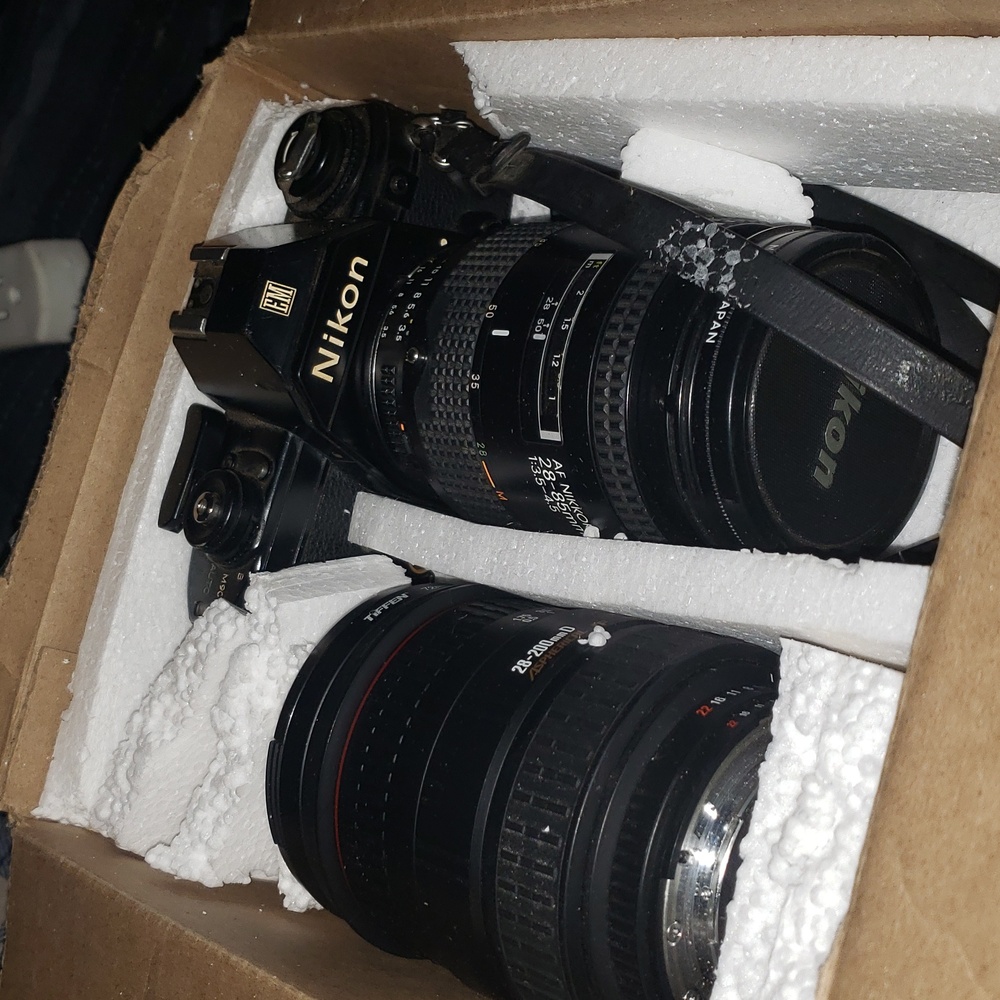Nikon film camera